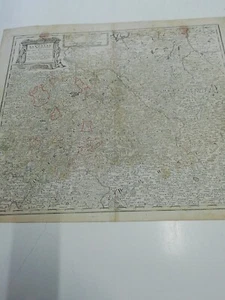 1734. Karte von Sachsen. Saxoniae ... Hohmann's Erben. - Foto 1 di 4