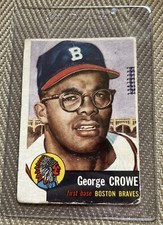 1953 Topps - #3 George Crowe Boston Braves