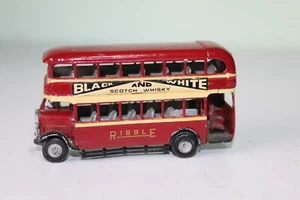 ANBRICO MODELS WHITE METAL 1:76 DOUBLE-DECKER B&W SCOTCH WHISKY FOR RESTORATION - Picture 1 of 7