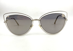 Ellen Tracy Sunglasses mod. ET736 29Z Cat Eye Oversized Shades Silver Mirrored