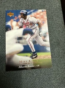 1995 Upper Deck Atlanta Braves Baseballkarte #47 Mike Kelly - Bild 1 von 2