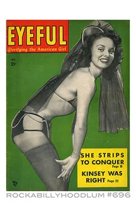 New Pinup Girl Poster 11x17 Vintage Eyeful Cover Art Burlesque Model Glamour - Picture 1 of 1