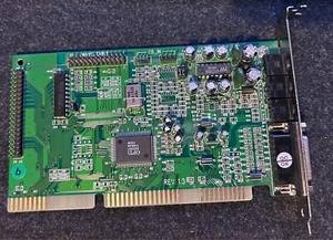 OPTi 82C931 16-bit ISA Sound Card fully tested and working - Picture 1 of 2