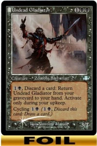 1x - Undead Gladiator - RETRO FOIL - Dominaria Remastered - UC NM MTG - Bild 1 von 1