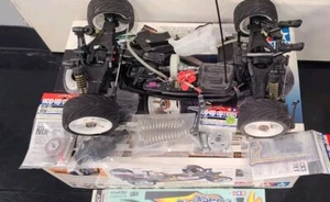 Tamiya Nitro Force 4wd Buggy/roller W/parts. Vintage Rare - Picture 1 of 9
