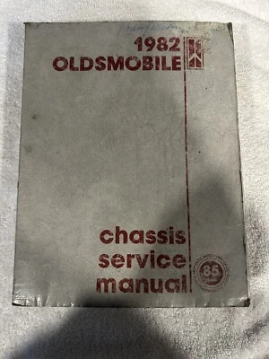 Olds 1982 manual de taller de reparación Delta 88 98 Toronado Cutlass Supreme 82 Oldsmobile Foto 1 de 4