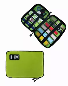 Travel Electronics Cable Organizer Storage Bag Portable Accessories USB Cards - Picture 1 of 7