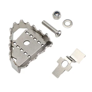 Rear Brake Enlarger Lever Pedal Extension Silver For Yamaha Tenere Xtz 700 19+ T - Picture 1 of 12