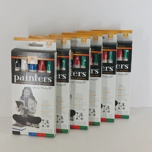 Elmer's Painters Opaque Paint Markers - Medium Point Bright Colors - Lot of 6 - Picture 1 of 4