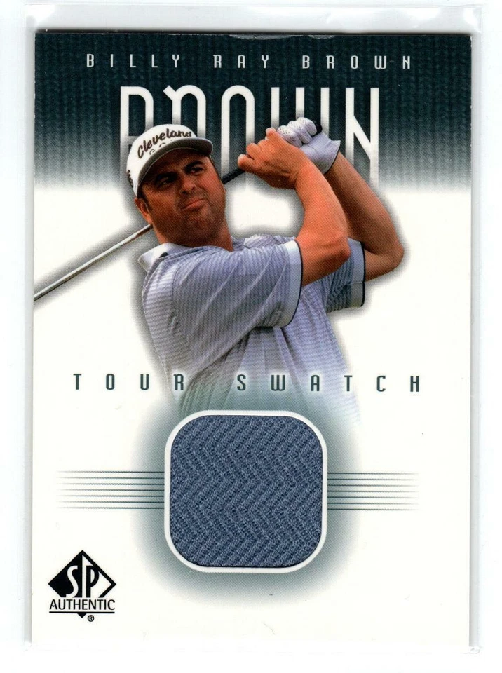 2001 SP Authentic Tour Swatch #BBTS Billy Ray Brown (ref 187357) - Image 1 of 1