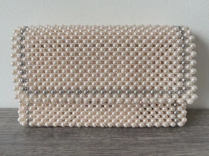 Anya Hindmarch Limitierte Auflage Pearl Sammlung Clutch Tasche Sehr - Bild 1 von 9