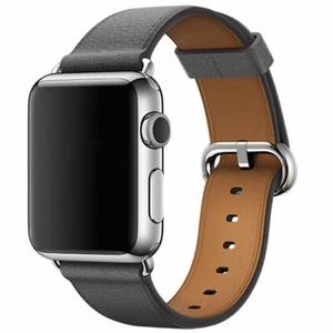 Leather Business Band For Apple Watch Ultra 49mm iWatch Series 8 7 6 41/44/45mm - Picture 1 of 23