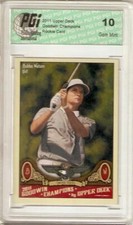 Bubba Watson 2011 Upper Deck Goodwin Champions Golf Rookie Card PGI 10