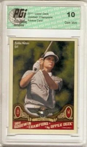 Bubba Watson 2011 Upper Deck Goodwin Champions Golf Rookie Card PGI 10 - Picture 1 of 1