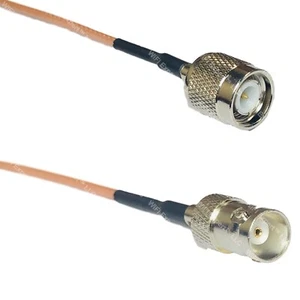 RG316 TNC MALE to BNC FEMALE Coax RF Cable USA-Ship - Picture 1 of 1