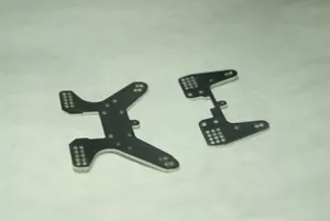 Kyosho Lazer ZX Legierung Stoßturm Set vorne und hinten 3T - Bild 1 von 2