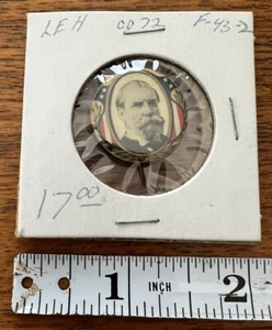 Antique 1916 Charles E. Hughes President Campaign Pin Pinback Button A.J. Kiel  - Picture 1 of 4
