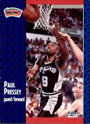 Paul Pressey #186 1991-92 Fleer - Image 1 of 2