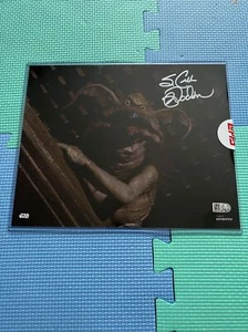 Autógrafo Topps Star Wars Authentics 8x10 Mark Dodson Salacious Crumb - Imagen 1 de 1