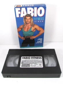 Fabio Fitness Video VHS 1993 Exercises w Brenda Dykgraaf Previewed - Picture 1 of 2