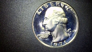 1971-S PROOF QUARTER DDO DDR ERROR COIN - Picture 1 of 6