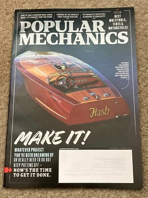 POPLUAR MECHANICS magazine ⭐ September October 2020 issue ⭐  Make it! - Image 1 of 2