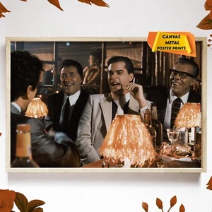 Goodfellas Gangster Ray Liotta Szene Foto Poster Leinwand Metall Wandkunst Drucke - Bild 1 von 21