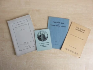Winchester Cathedral / The Roof Bosses, vintage historical guides. - Picture 1 of 13