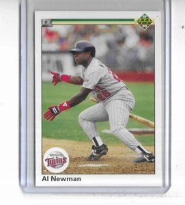 1990 Upper Deck #199 Al Newman Minnesota Twins - Picture 1 of 2
