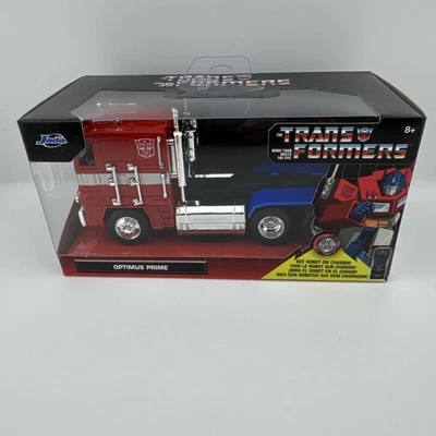 Jada Optimus Prime 1/32 Scale Transformers Hollywood Rides New Sealed Die Cast - Image 1 of 4