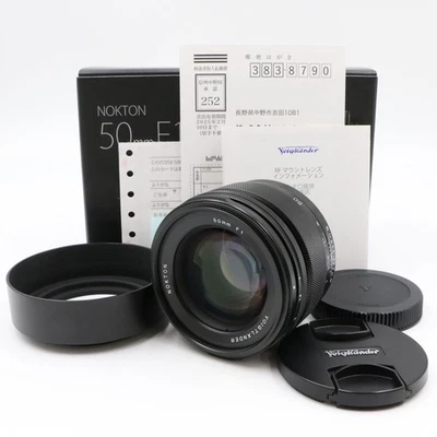 Voigtlander NOKTON 50mm f/1.0 Aspherical for Canon RF mount Lens [Top Mint] - Image 1 of 4