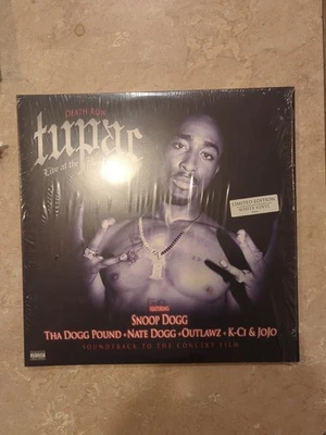 2Pac Live At The House Of Blues Vinyl 2LP WHITE RARE - Tupac Shakur Death Row - Image 1 of 2