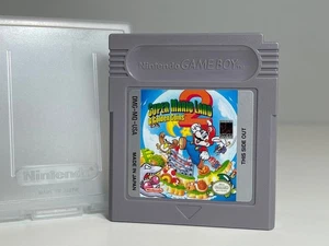 Super Mario Land 2 Nintendo Gameboy gioco autentico con custodia ottimo immacolato - Foto 1 di 9