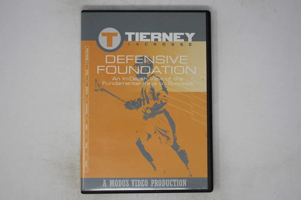 Tierney Lacrosse Defensive Foundation DVD Modus Video - Image 1 of 1