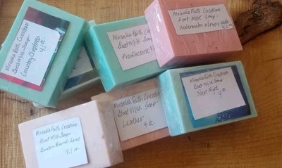Goat Milk Soap - Variety Scented Your Choice 4/$12.95 !  - Image 1 of 4