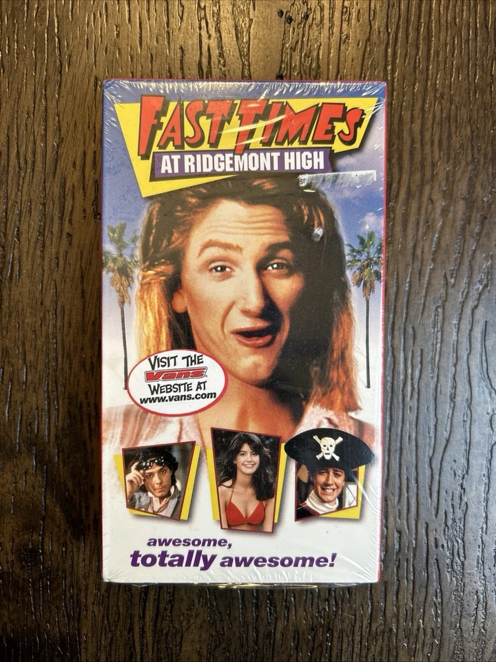 Fast Times at Ridgemont High VHS 1982  BRAND NEW Cult Classic Comedy Collectible - Image 1 of 1