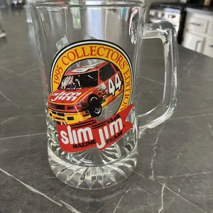 VTG Busch Series Slim Jim Racing Team Glass Beer Mug 1995 Collectors Edition - Picture 1 of 4