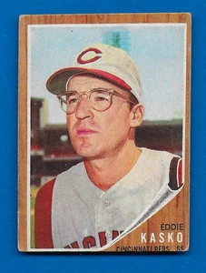 1962 Venezuela Topps #193 Eddie Kasko Reds - Bild 1 von 2