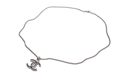 Collana CHANEL Marca Coco peso circa 6.3G 07V Inciso Lunghezza Totale 43Cm Met