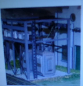 N SCALE BISHOP CREEK POWER & LIGHT SUBSTATION by N SCALE ARCHITECT # 10026 - Picture 1 of 2
