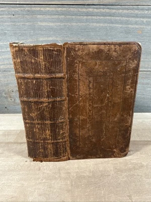 1781 HOLY BIBLE german MARTIN LUTHER halle BIBLIA leather Foto 1 de 4