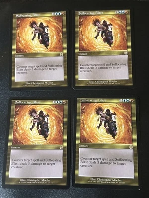 Suffocating Blast X4 Apocalypse  Ex Conditions see pics Front Back - Image 1 of 4