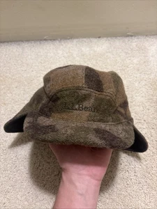 L.L. Bean Trapper Hat Camo Hunting Size Large Wool With PrimaLoft Ear Muffs - Picture 1 of 17