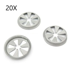 Brandneu Unterlegscheibe Sternwaschanlage Verriegelungsstern Auto Metall Set - Picture 1 of 8