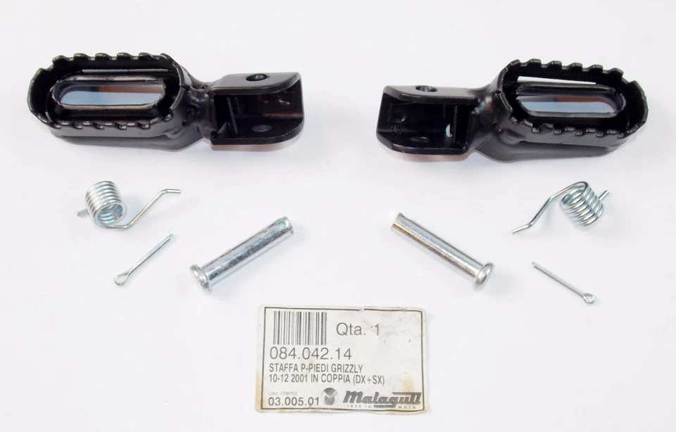 OEM 2008-2009 MALAGUTI GRIZZLY 10/12 FRAME RH LH FOOT REST PEG STAY 084.042.14 - Image 1 of 1