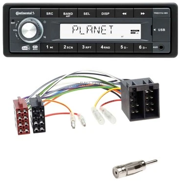 Continental MP3 AUX USB DAB 1DIN Autoradio für Porsche Boxster (1996-2004) - Bild 1 von 4