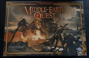 MIDDLE EARTH QUEST - LINGUA INGLESE - GIOCO DA TAVOLO - LOTR - FANTASY FLIGHT - Foto 1 di 12