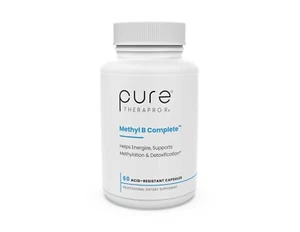 Methyl B Complete, Methylated B Complex Vitamins for Men & Women -2 Month Supply - Picture 1 of 3