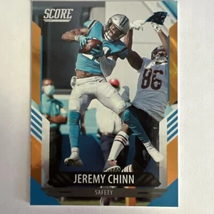2021 Score - Lava #205 Jeremy Chinn /575 Carolina Panthers - Picture 1 of 3