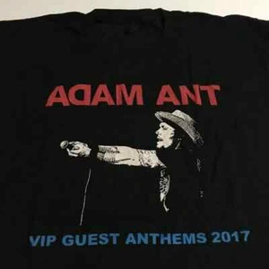 Adam Ant VIP Guest Anthems unisex full sizes S-2345XL t-shirt, 100% cotton QT821 - Picture 1 of 2